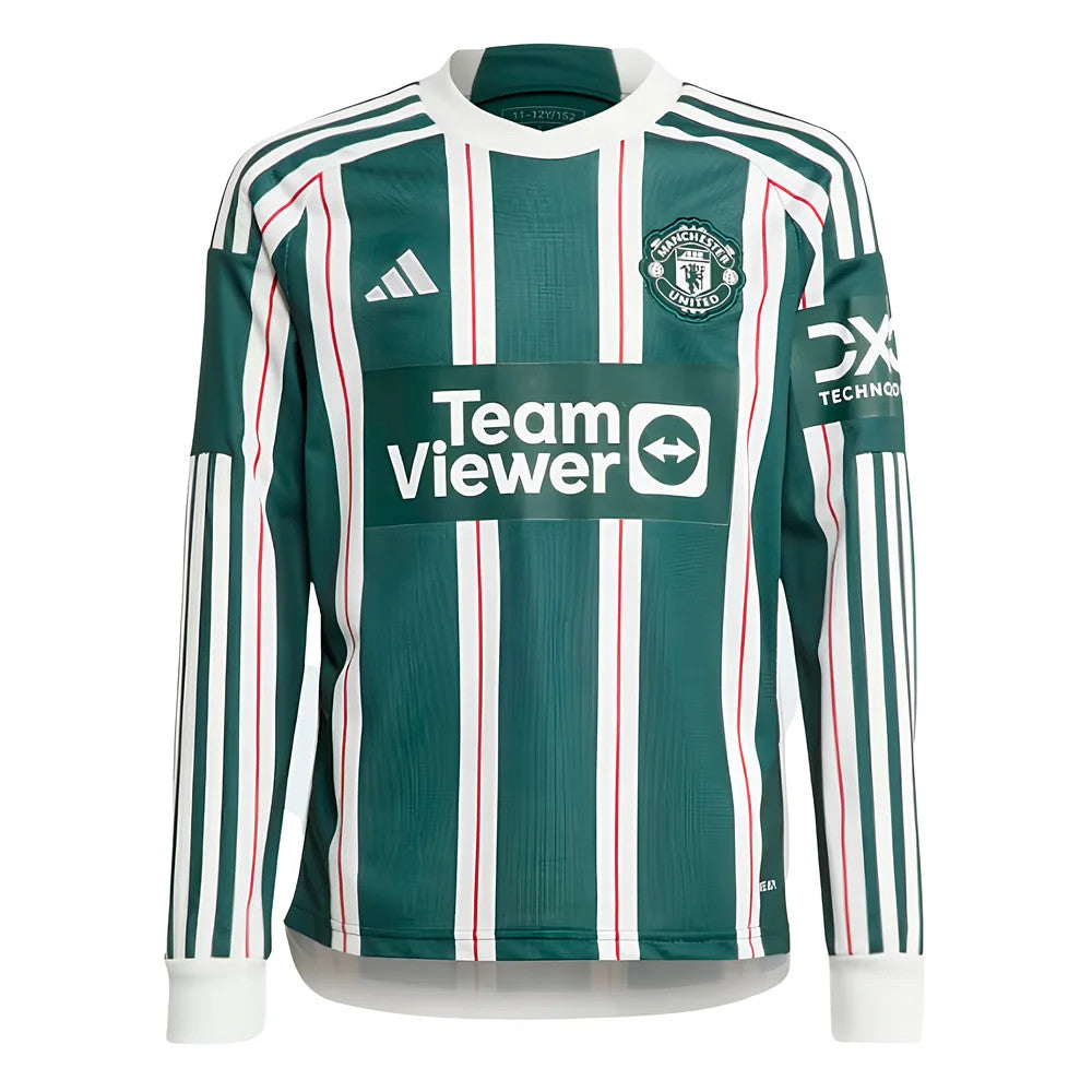 2023-2024 Man Utd Away Long Sleeve Shirt (Kids) (Rashford 10)_3