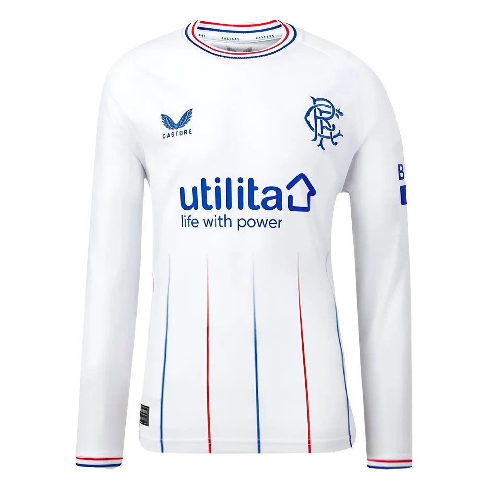 2023-2024 Rangers Away Long Sleeve Shirt (Kids) (Amoruso 4)_3