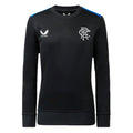 2023-2024 Rangers Players Matchday Sweatshirt (Black) - Kids_0