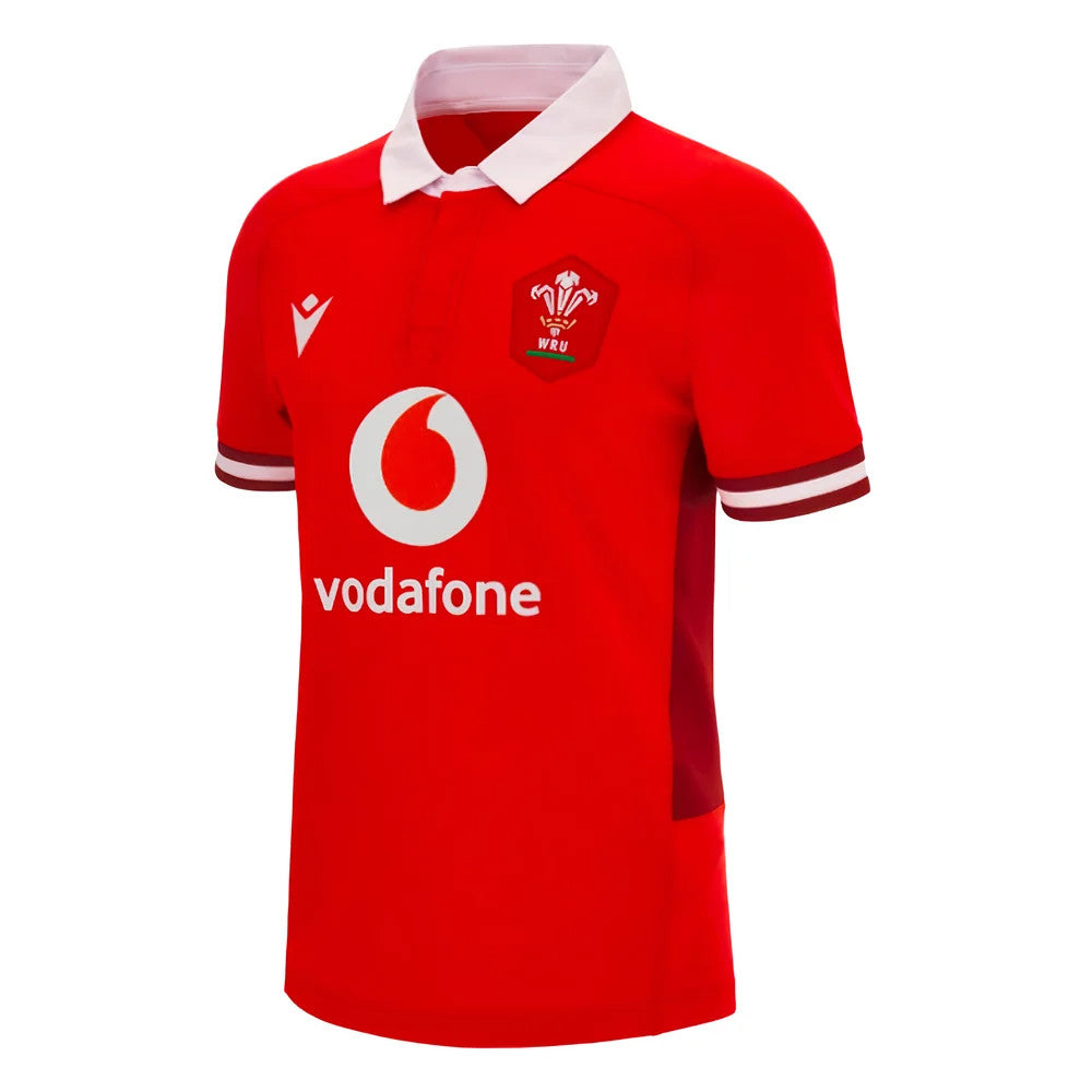 2023-2024 Wales Rugby WRU Home Body Fit Shirt (Your Name)_3