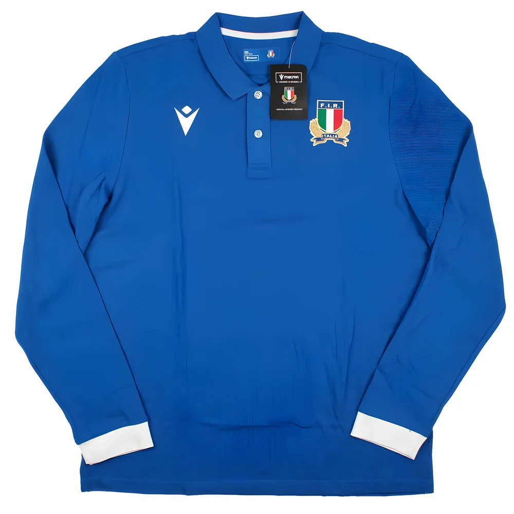 2023-2024 Italy Rugby Home LS Cotton Shirt_0