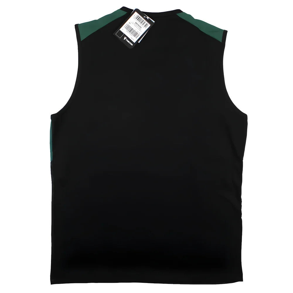 2023-2024 Newcastle Falcons Sleeveless Rugby Tee (Black) (Your Name)_4