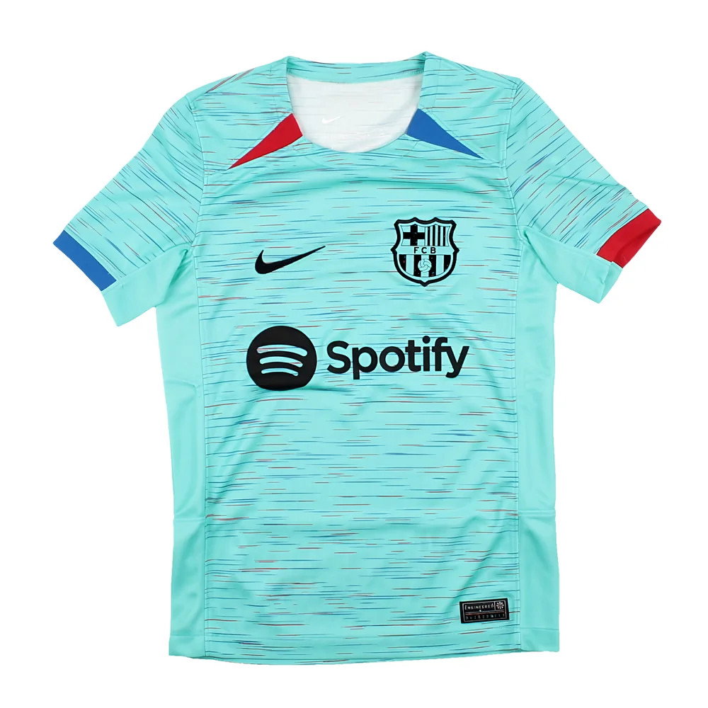 2023-2024 Barcelona Third Shirt (Kids) (Gavi 30)_3