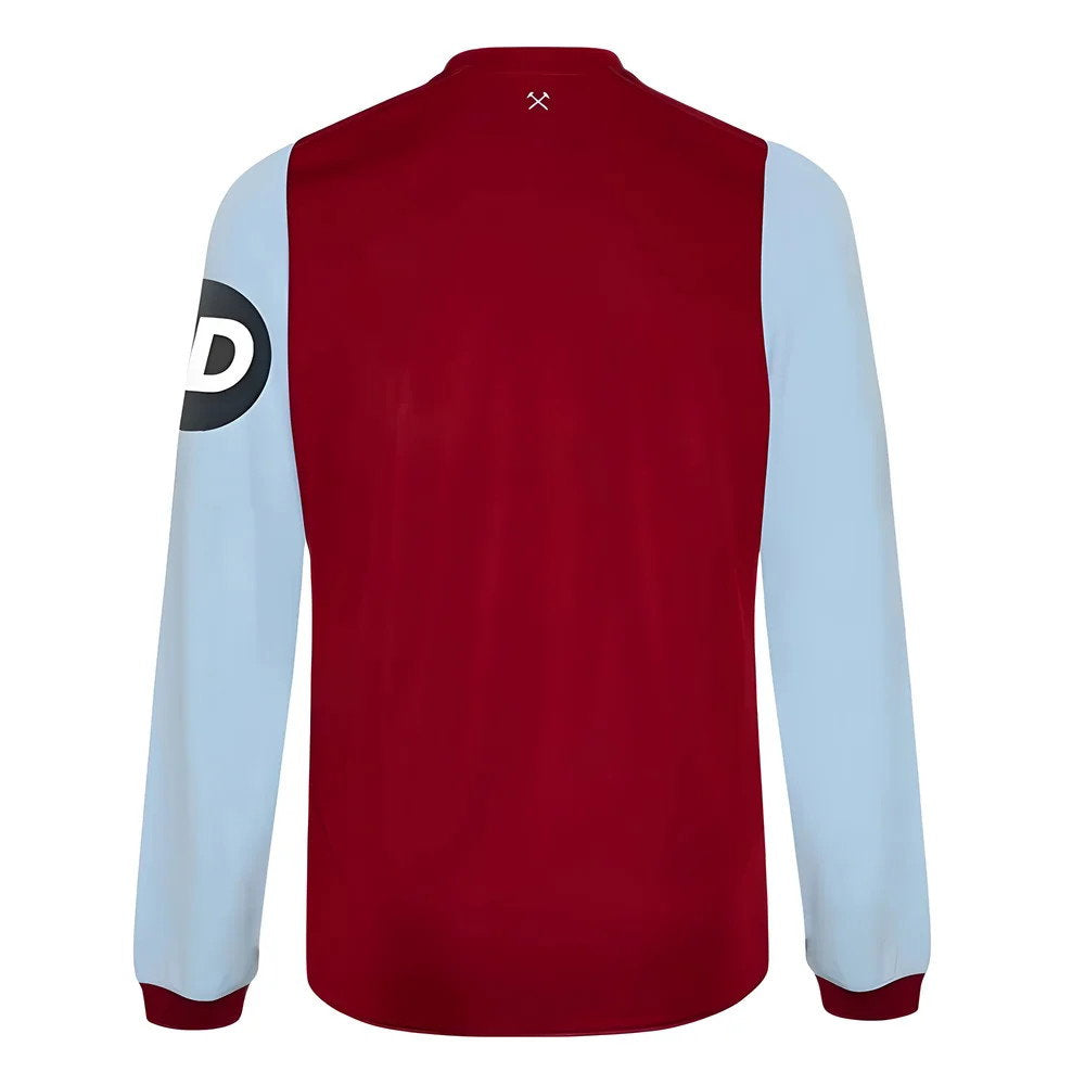 2023-2024 West Ham Long Sleeve Home Shirt (EMERSON 33)_1