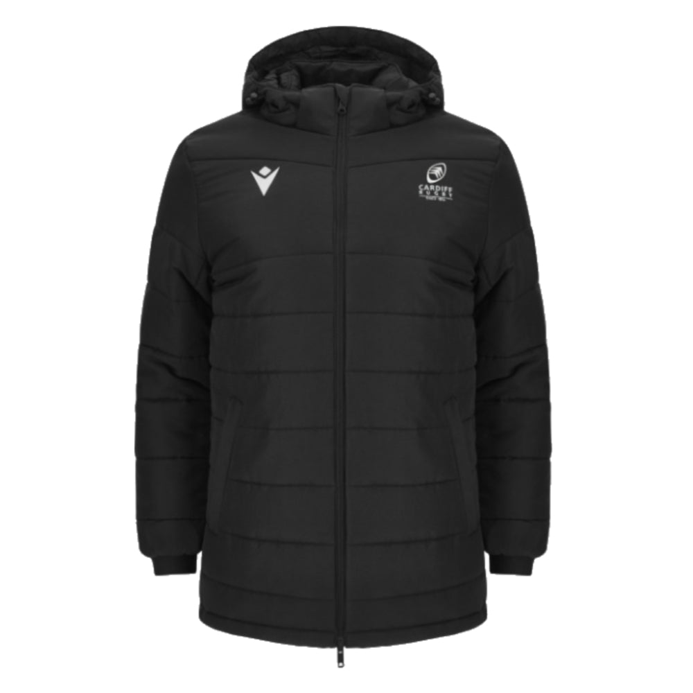 2023-2024 Cardiff Blues Rugby Padded Jacket (Black)_0