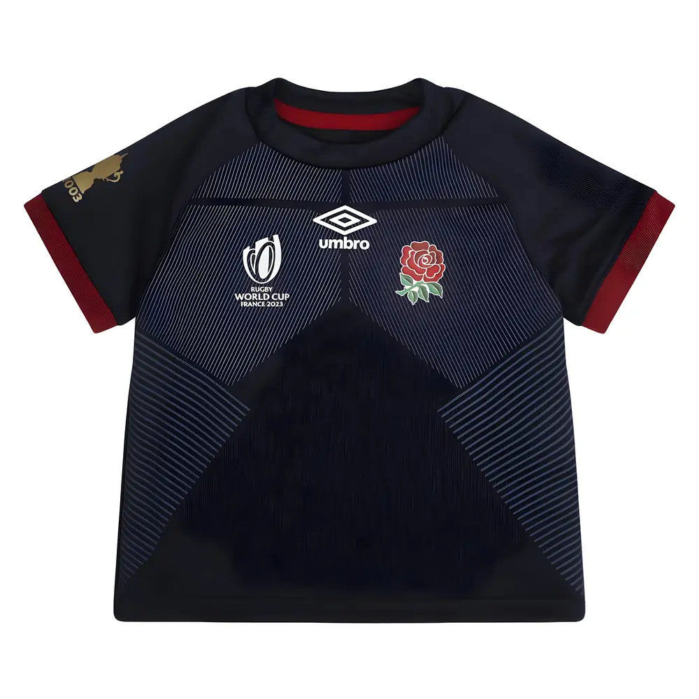 England RWC 2023 Alternate Replica Rugby Baby Shirt_0
