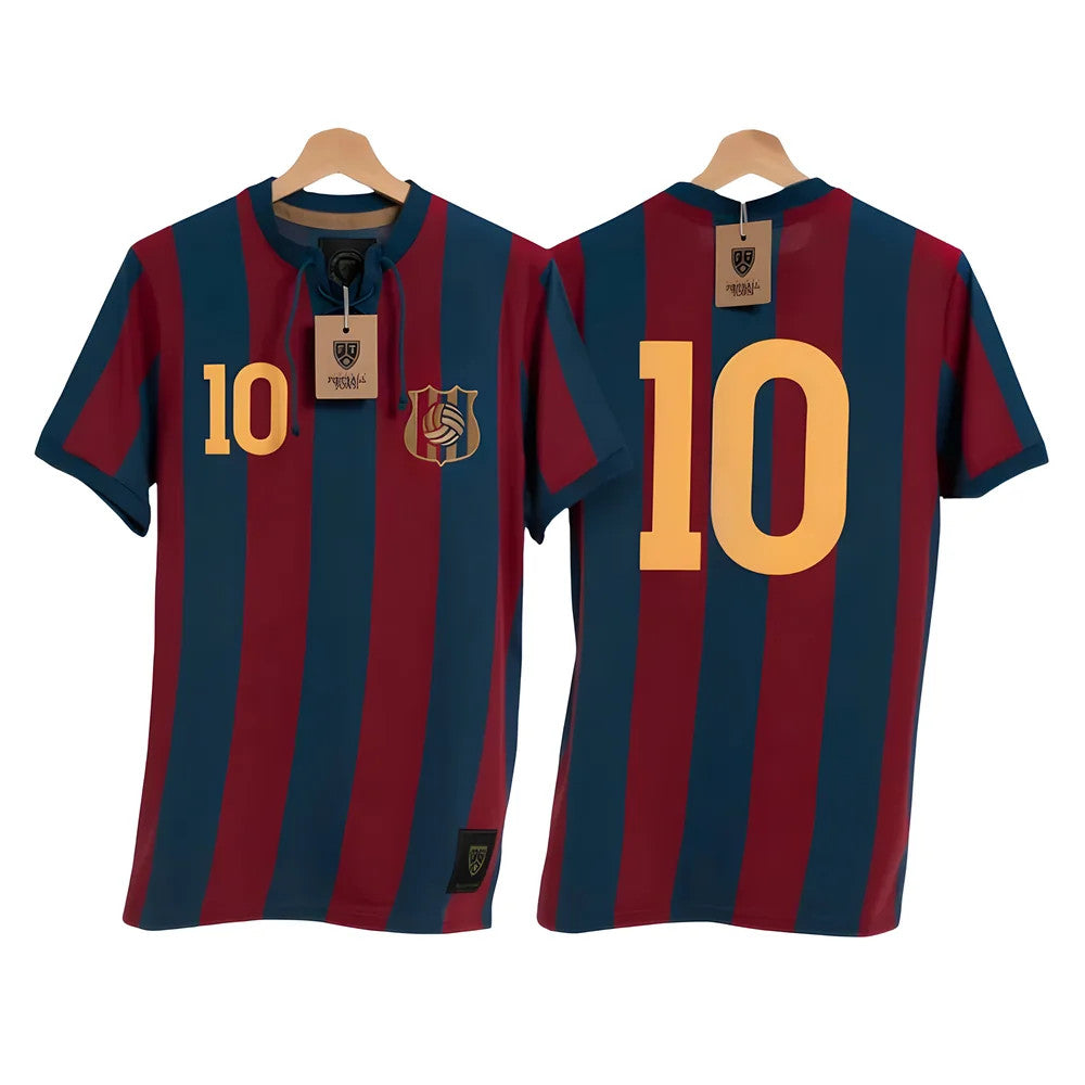 Barcelona Messi Retro Shirt with Laces L\'Escut_0