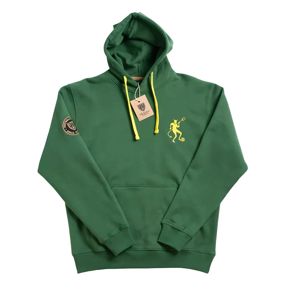 Manchester Devilish Retro Football Hoodie (Green)_0