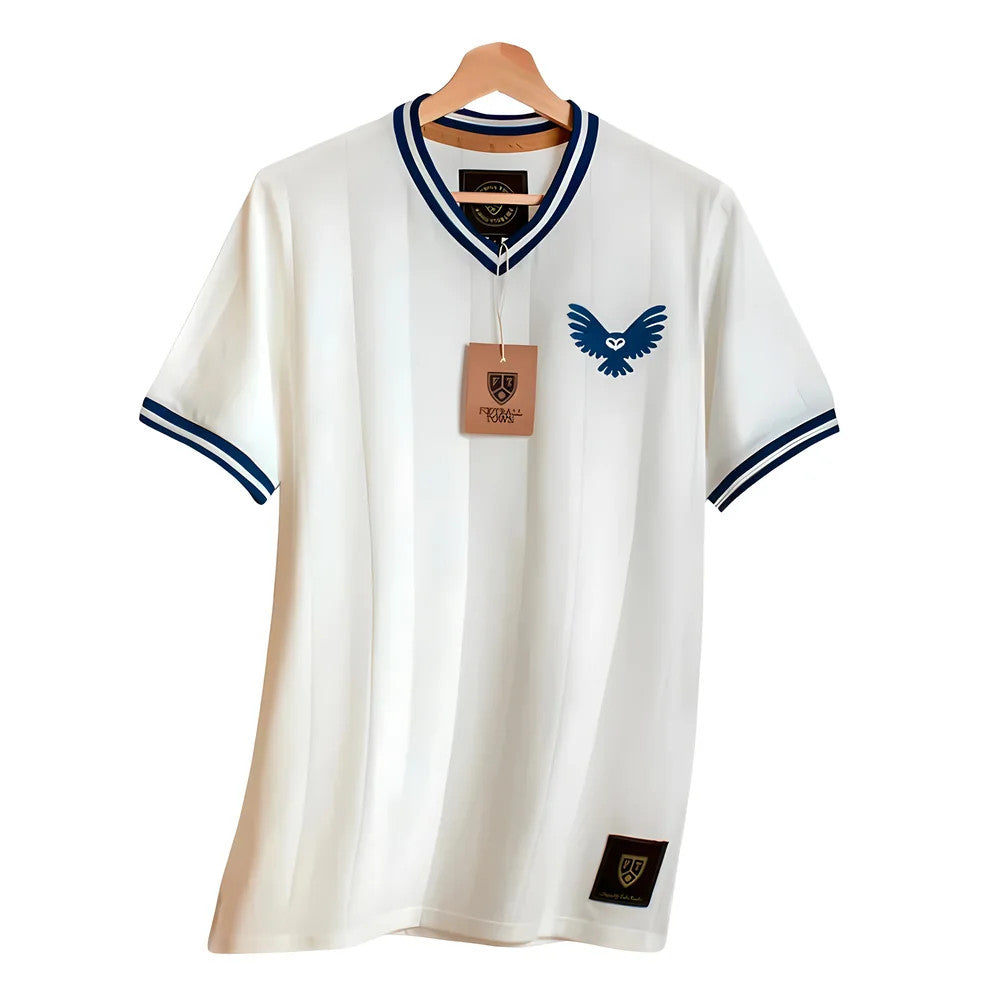Finland Huuhkajat Home Retro Football Shirt_0