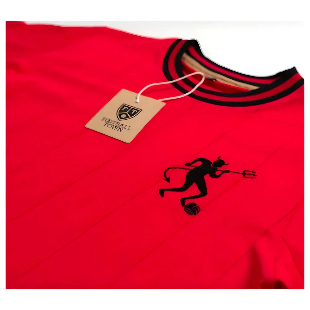 Manchester The Devil Home Retro Football Shirt_1