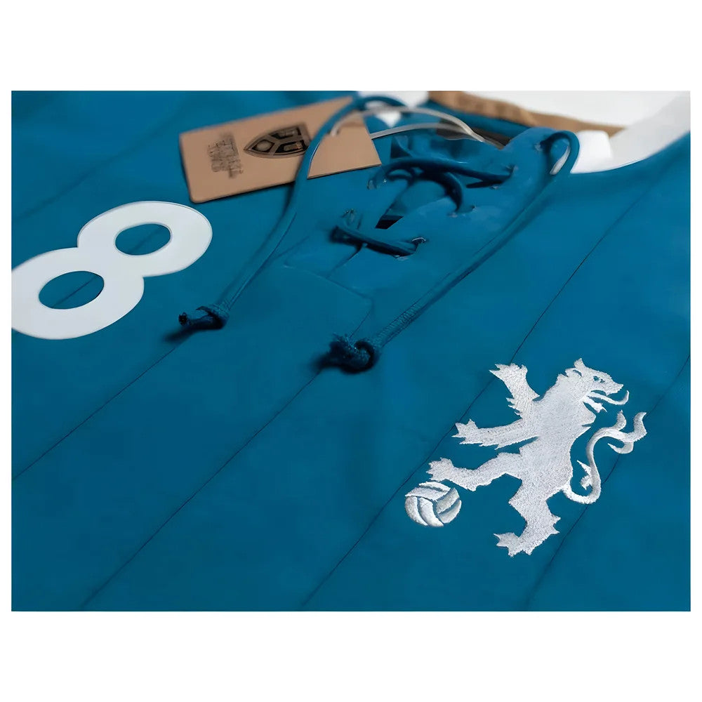 Chelsea Lampard Retro Shirt with Laces The Lionheart_1