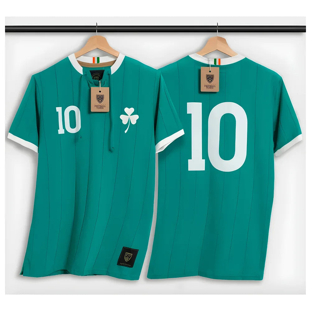 Ireland Retro Shirt Keane with Laces The Green Army_0