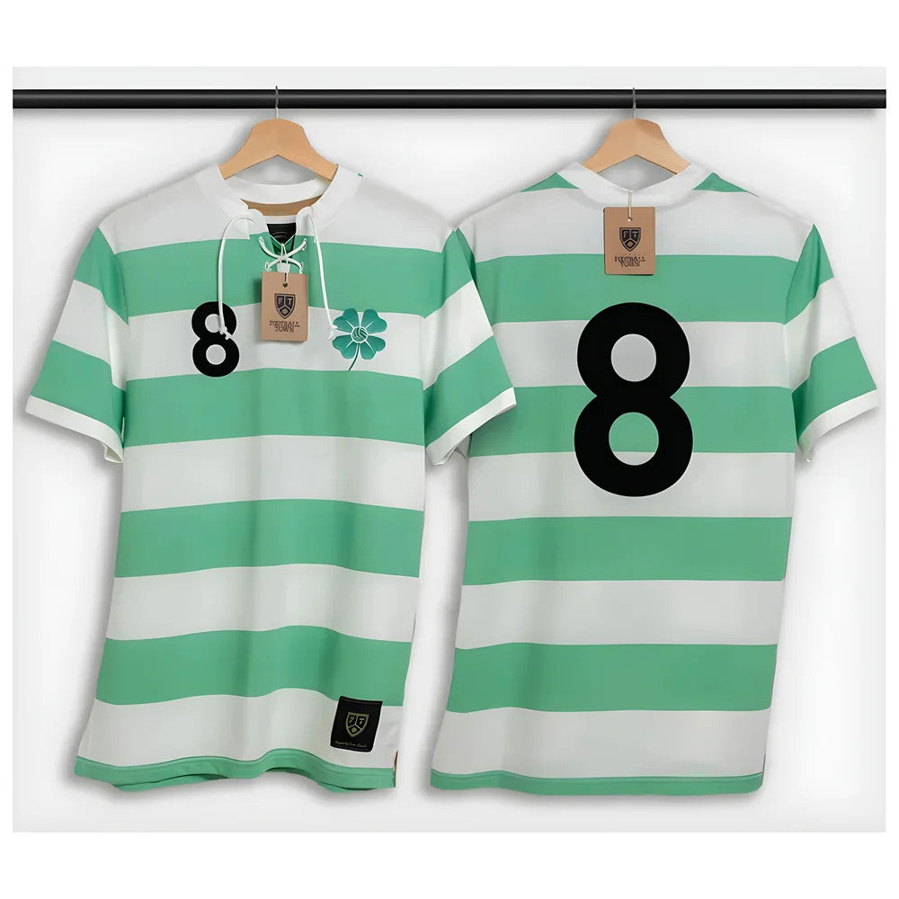 Celtic Retro Shirt with Laces The Clover_0
