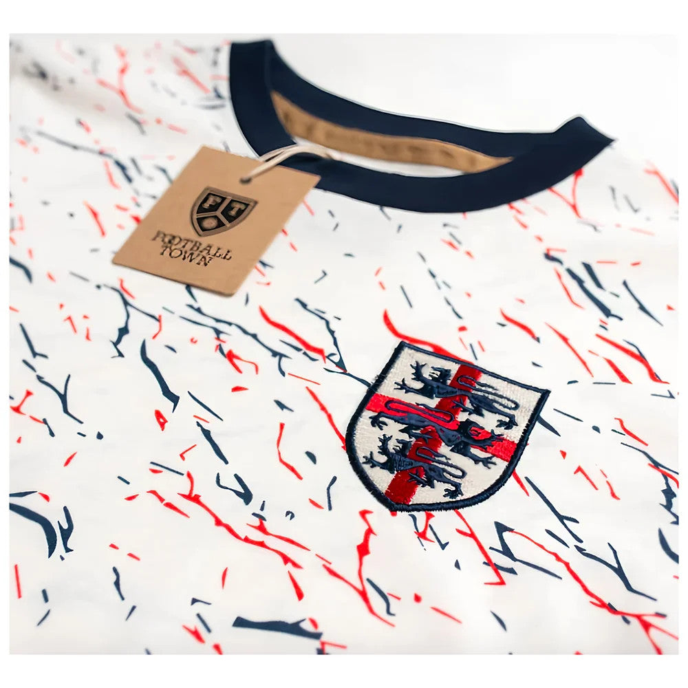 England Marble The Lions Cross Retro Shirt_1