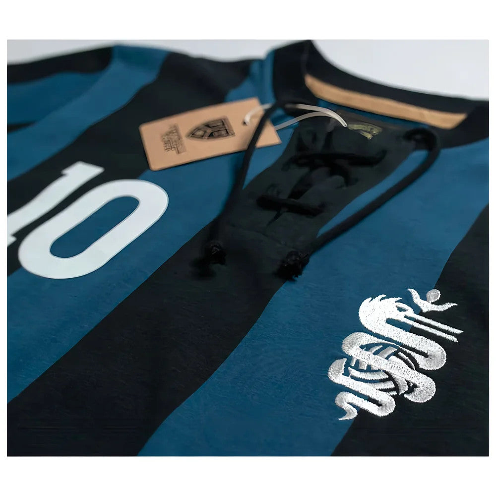 Inter Retro Shirt with Laces Il Serpente_1