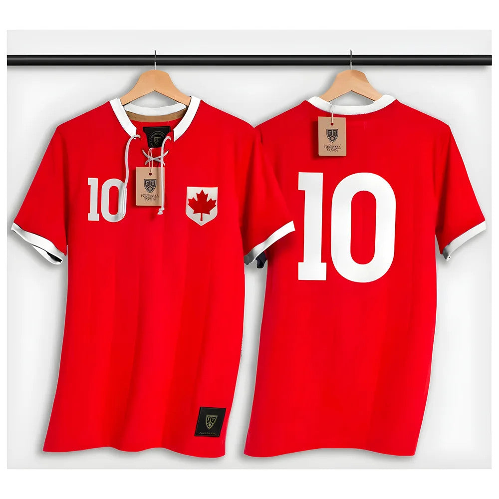 Canada Retro Shirt with Laces The Red Leaf_0