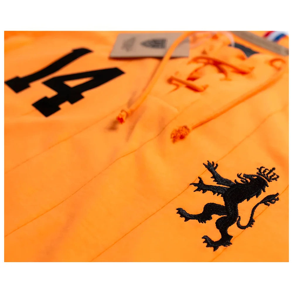 Holland Retro Shirt with Laces De Leeuw_1