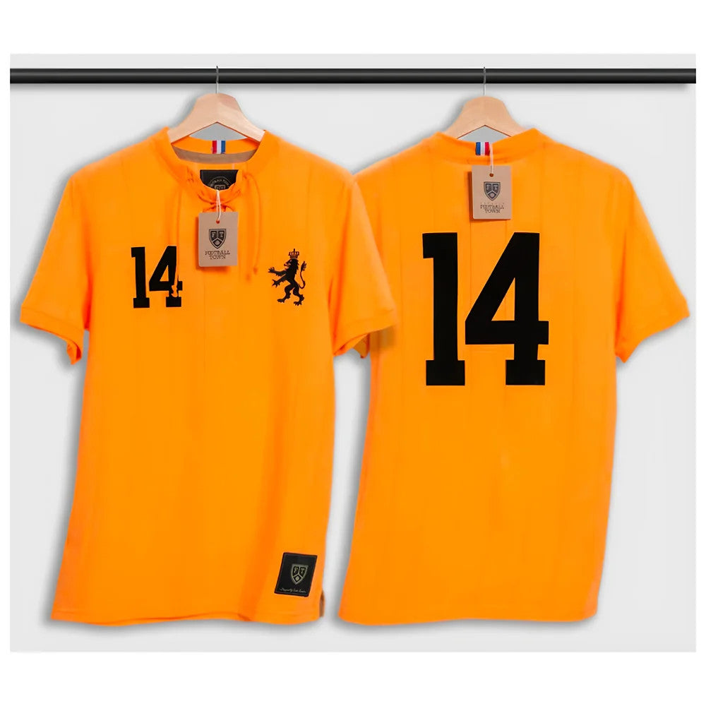 Holland Retro Shirt with Laces De Leeuw_0