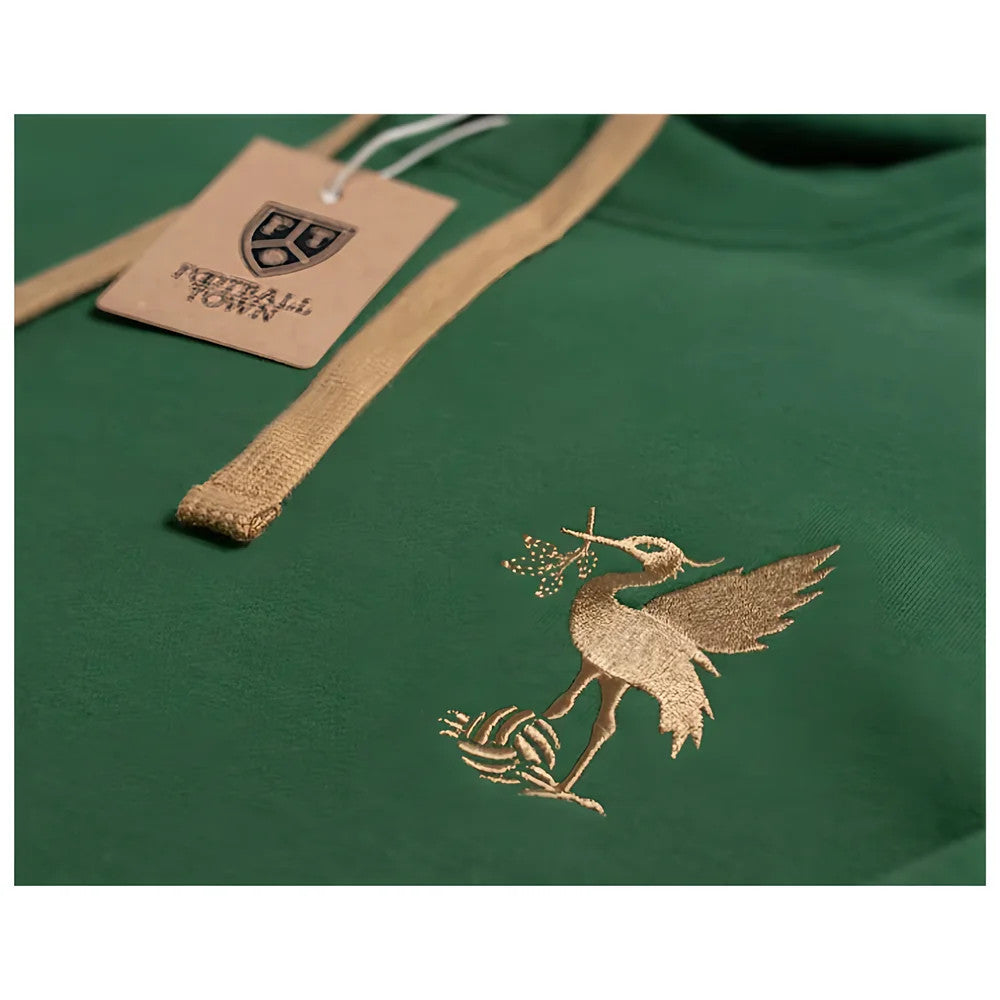 Liverpool Retro Hoodie The Bird Green_1