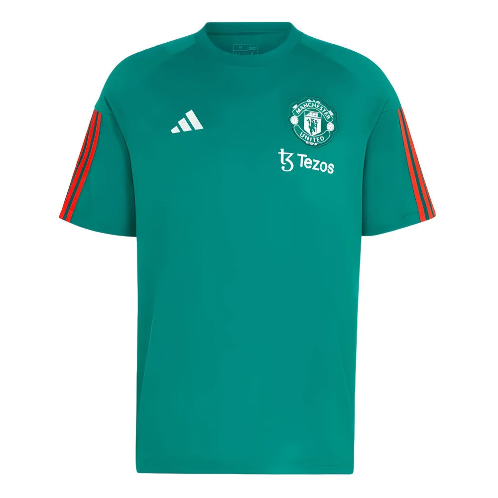 2023-2024 Man Utd Training Tee (Green)_0
