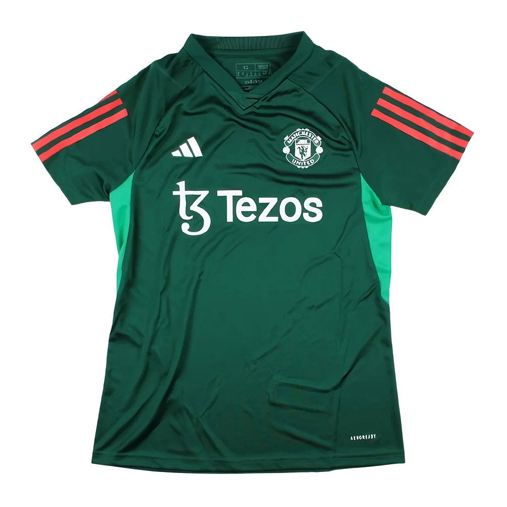 2023-2024 Man Utd Training Shirt (Green) - Ladies (Sancho 25)_3