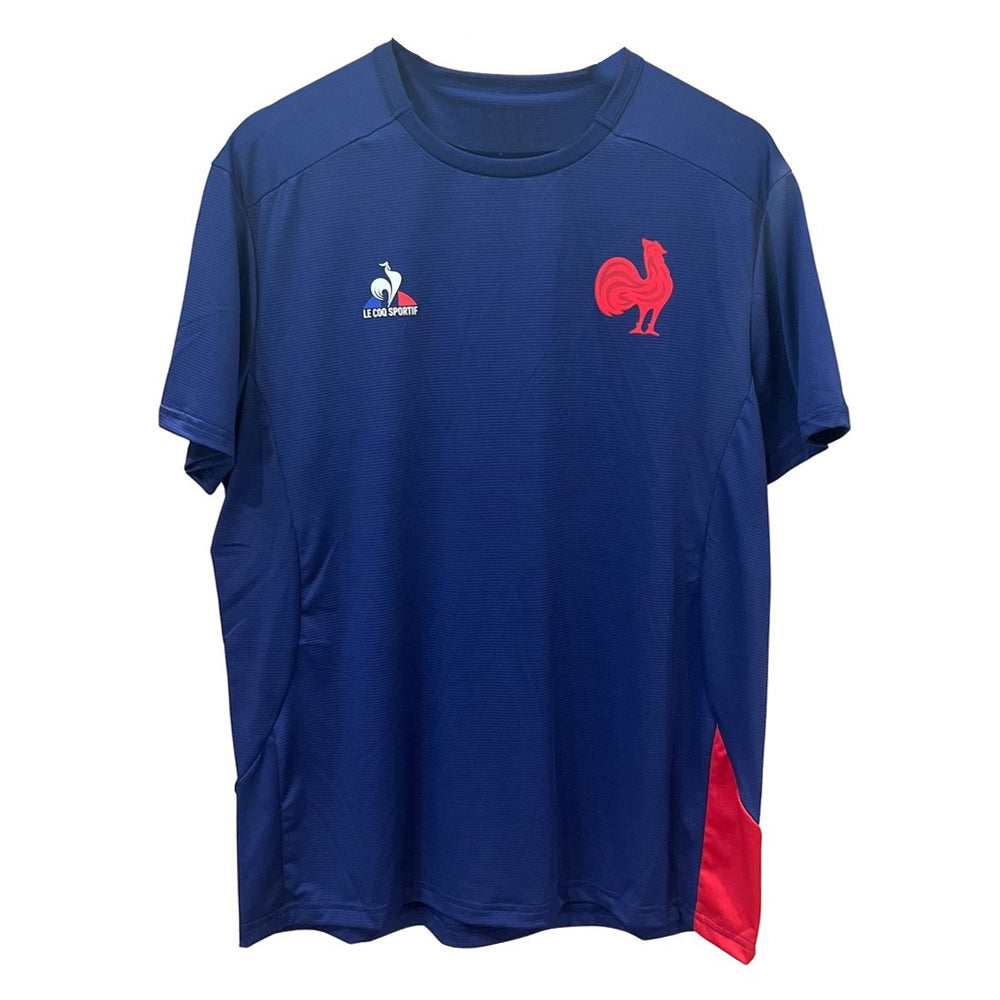 2024 France Rugby Training Shirt (Blue)_0