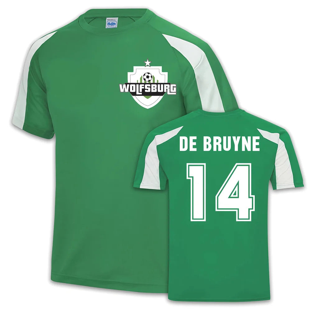 Wolfsburg Sports Training Jersey (Kevin de Bruyne 14)_0