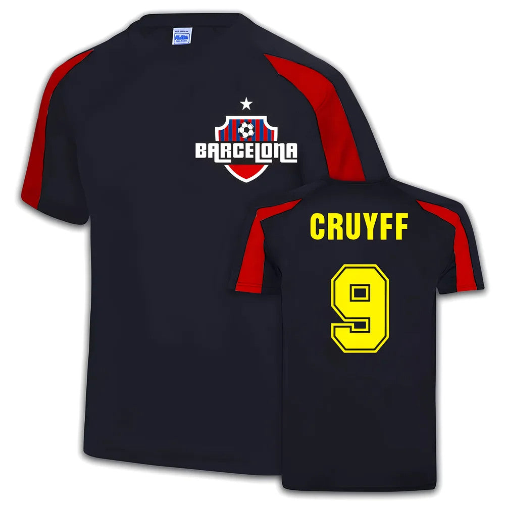 Barcelona Sports Training Jersey (Johan Cruyff 9)_0