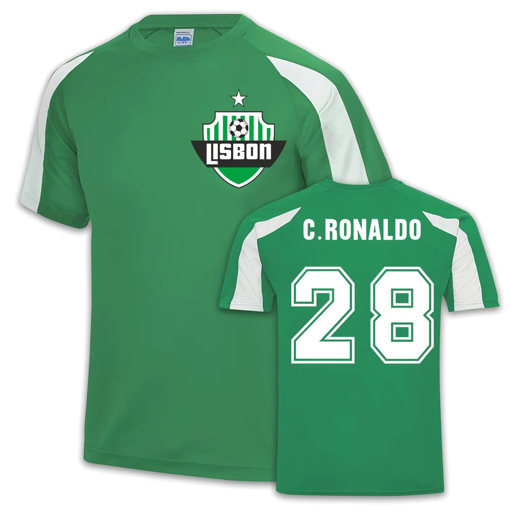 Ronaldo Sporting Lisbon Sports Training Jersey (Blue)_1