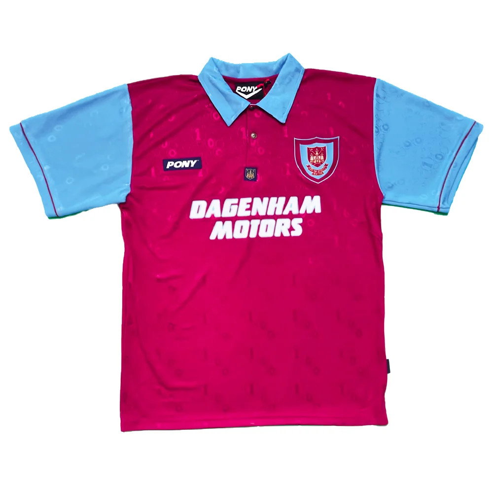 1995-1996 West Ham Centenary Pony Home Shirt (Potts 4)_3