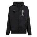 2023-2024 AC Milan x PLEASURES Prematch Jacket (Black)_0