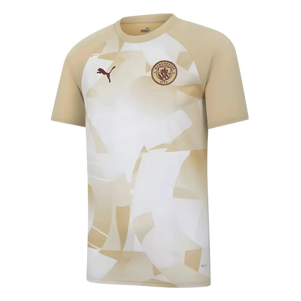 2023-2024 Man City Prematch SS Jersey (Granola)_0