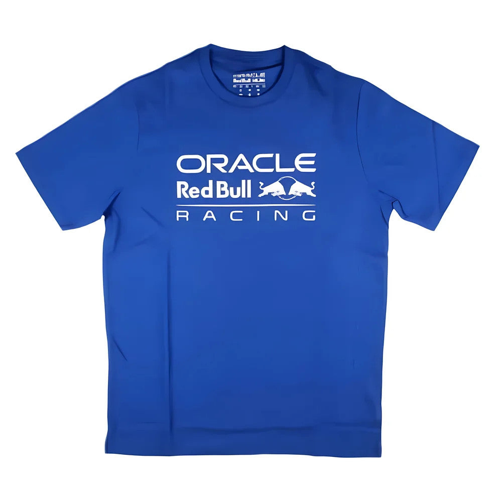 2024 Red Bull Racing Large Front Logo T-Shirt (Blue)_0