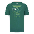2024 Aston Martin Lance Stroll Team Tee (Green) - Kids_0