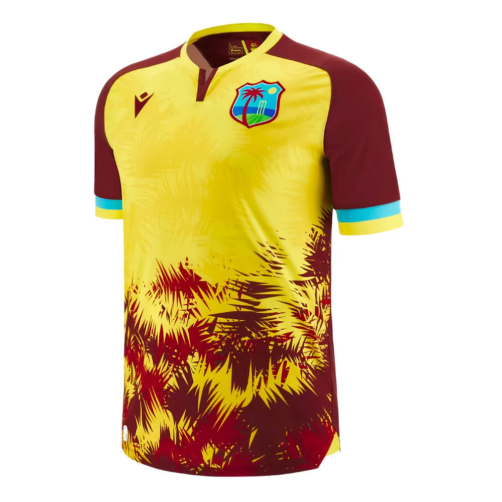 2023-2024 West Indies T20 Cricket Shirt (Yellow)_0