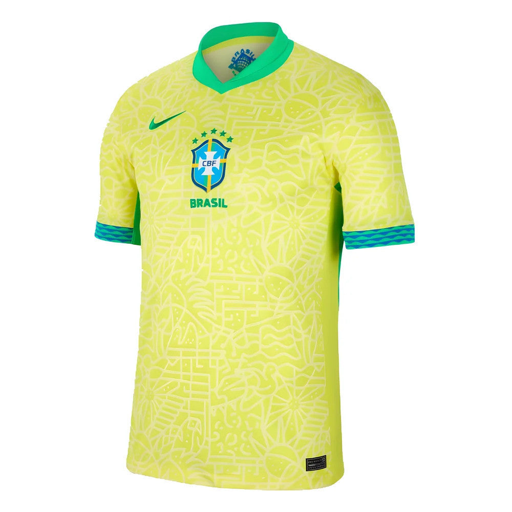 2024-2025 Brazil Home Dri-Fit ADV Match Shirt_0