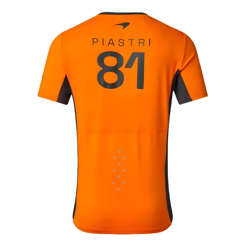 2024 McLaren Mens Replica Oscar Piastri Set Up T-shirt (Autumn Glory)_0