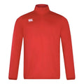 Canterbury Mens Club Half Zip Mid Layer Top (Red)_0