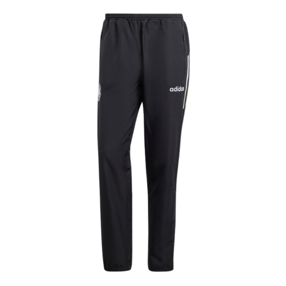 1996 Germany Euro 96 Woven Track Pants (Black)_0