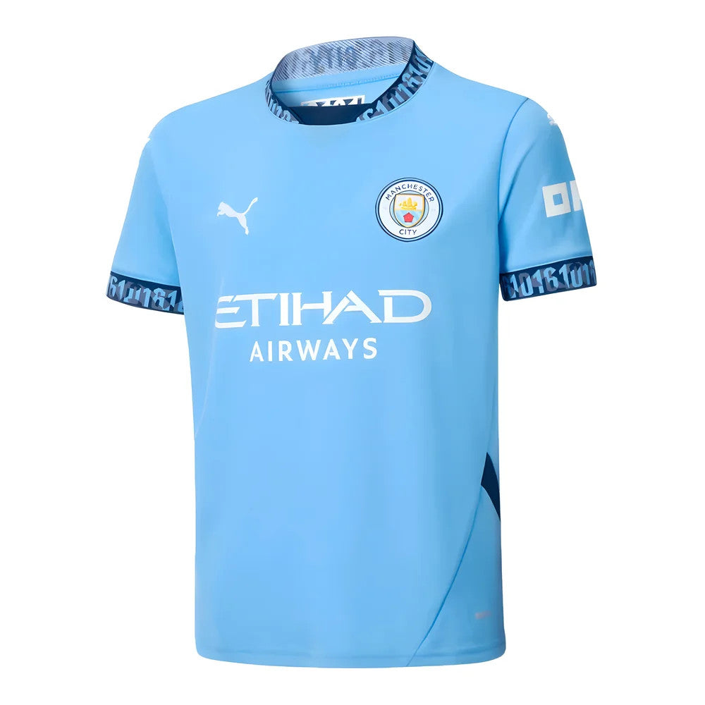 2024-2025 Man City Home Shirt (Kids)_0