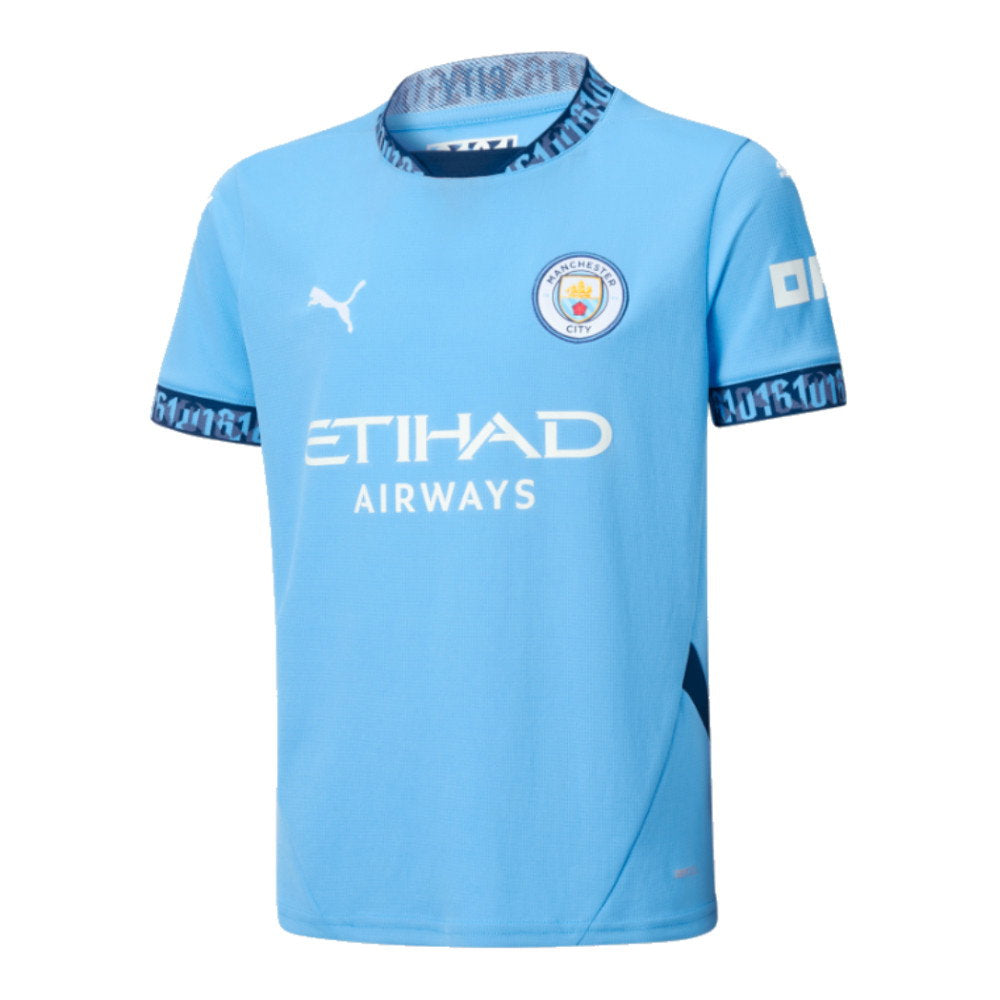 2024-2025 Man City Home Shirt (Kids) (Ruben 3)_3
