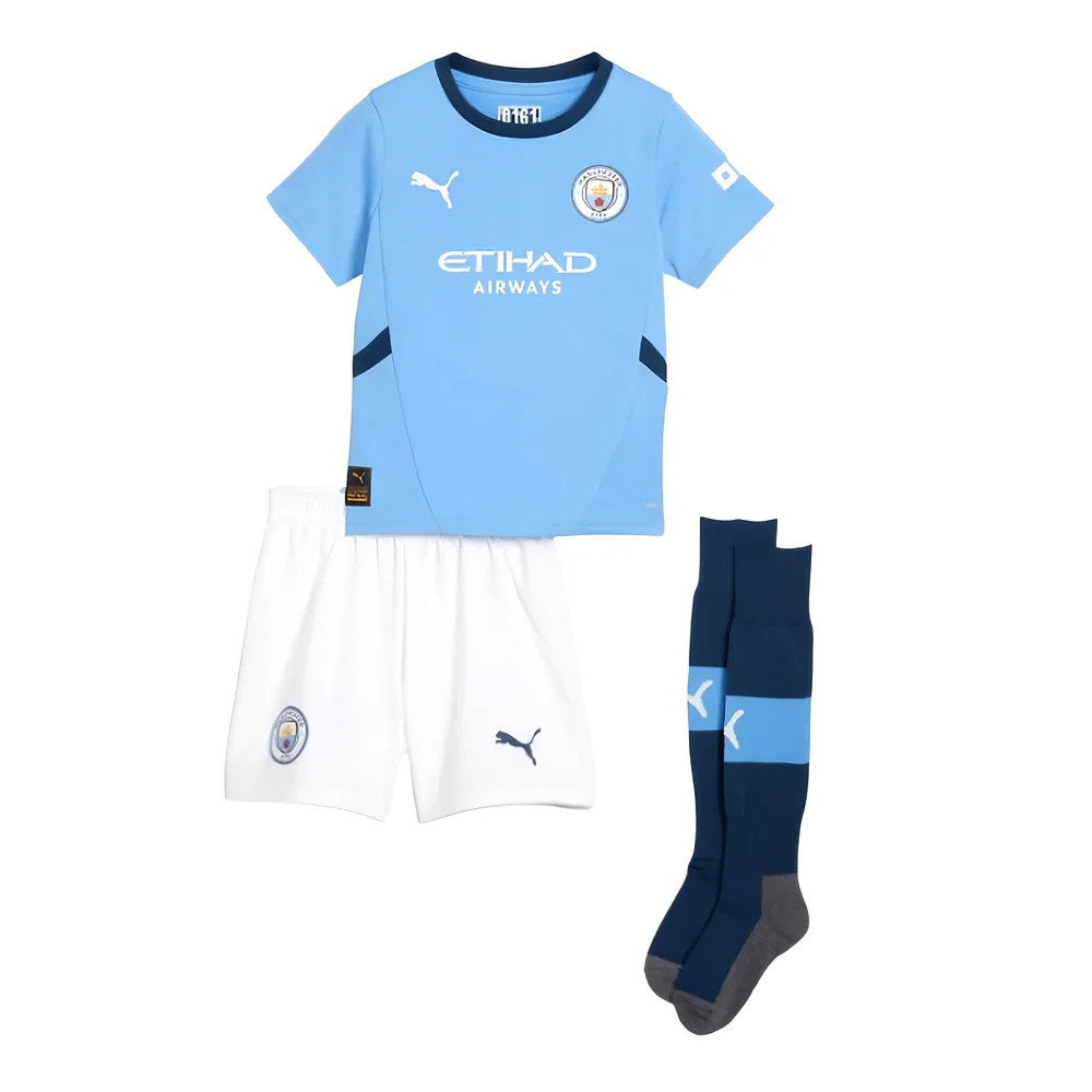 2024-2025 Man City Home Mini Kit (Savinho 26)_3