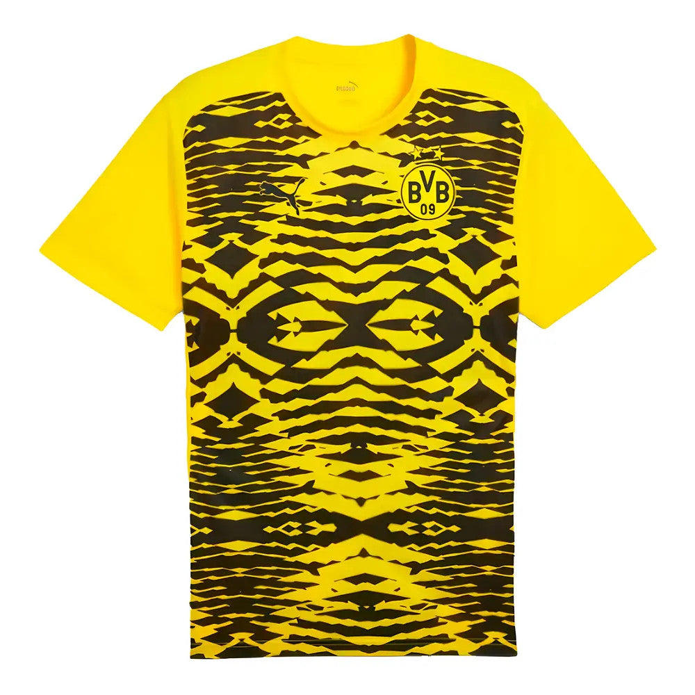 2024-2025 Borussia Dortmund Prematch SS Shirt (Yellow)_0