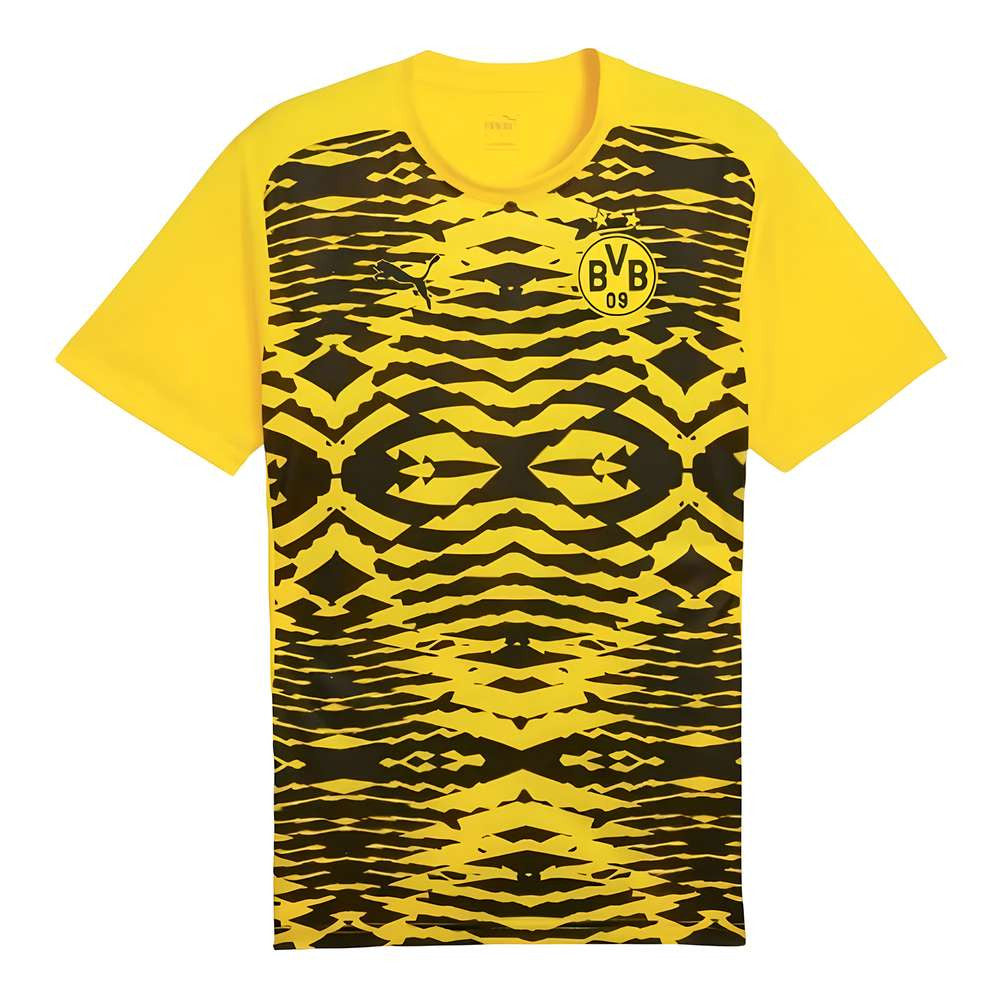 2024-2025 Borussia Dortmund Prematch SS Shirt (Yellow) - Kids_0