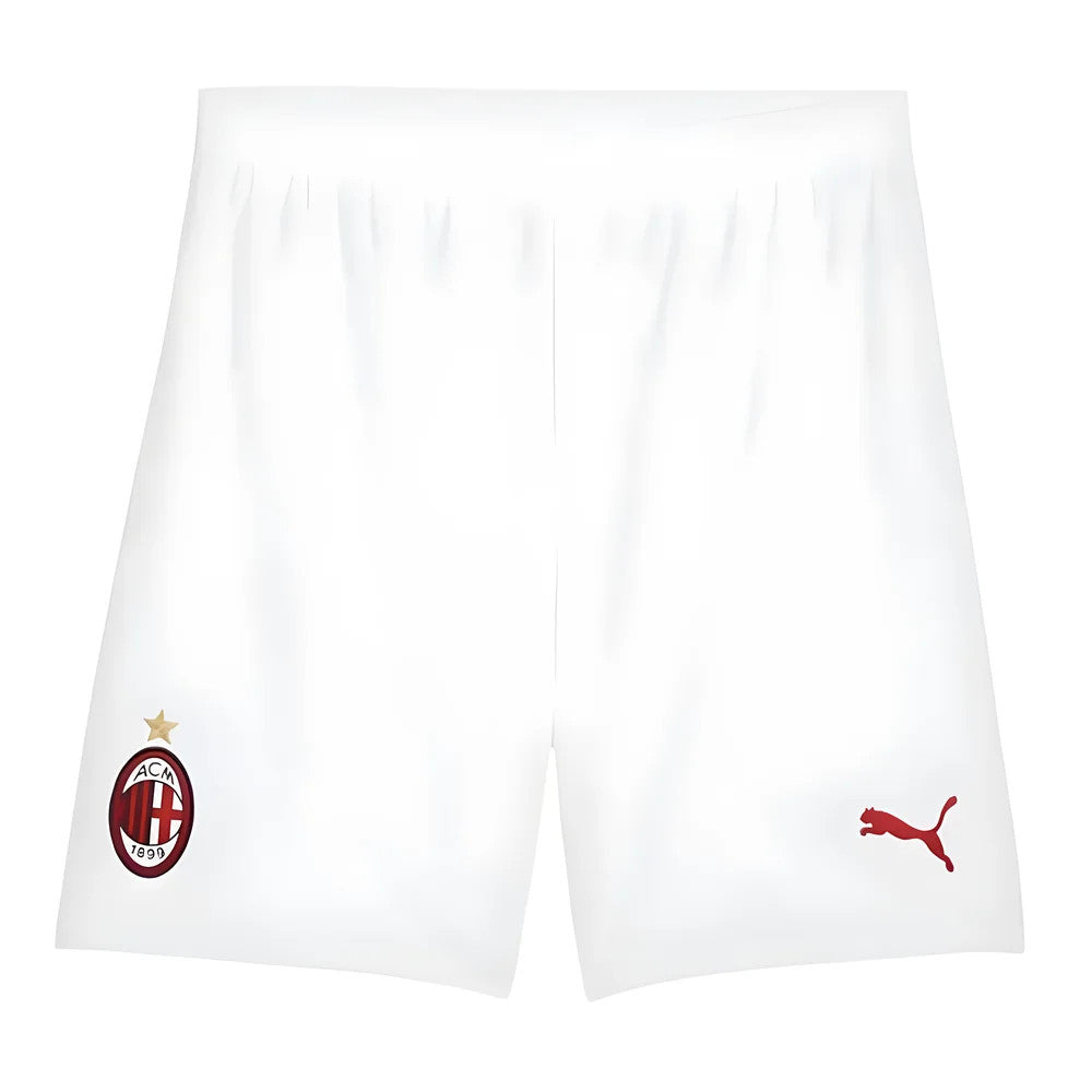 2024-2025 AC Milan Home Shorts (White)_0
