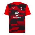 2024-2025 AC Milan Prematch SS Shirt (Red)_0