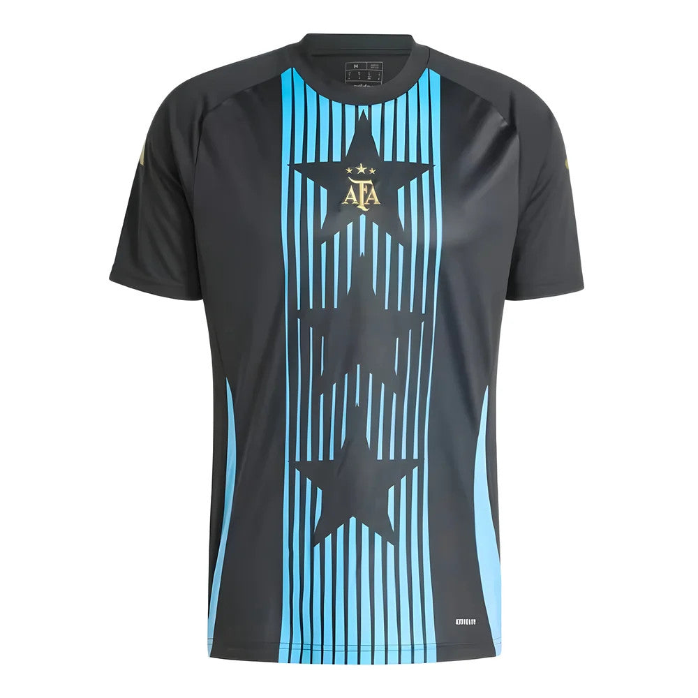 2024-2025 Argentina Pre-Match Shirt (Black)_0