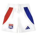2024-2025 Olympique Lyon Home Shorts (White) - Kids_0