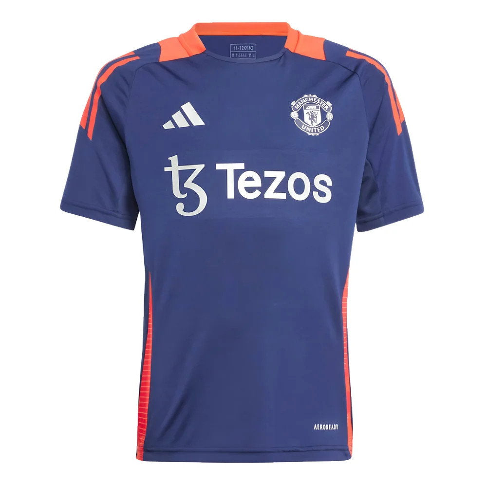 2024-2025 Man Utd Training Jersey (Night Indigo) - Kids (Mount 7)_3
