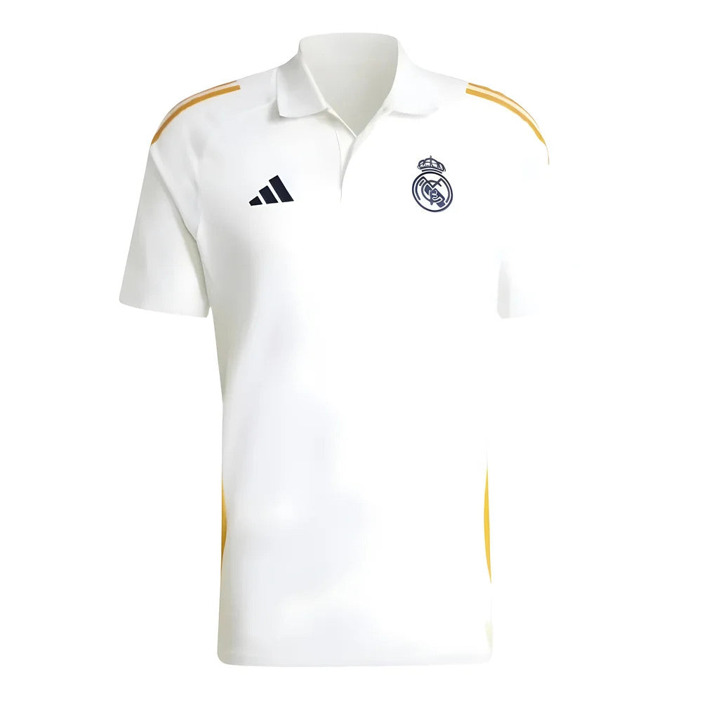 2024-2025 Real Madrid Polo Shirt (White)_0